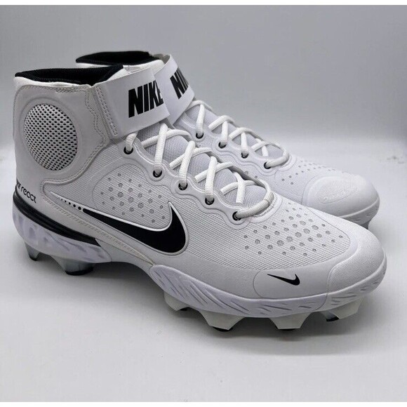 Nike Alpha Huarache Elite 3 Mid MCS Gen P Baseball Cleat CZ5648-103 Men’s 14 New